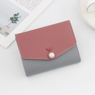 Bóp Ví Nữ Dáng Ngắn Cầm Tay MIKITA Khóa Mầm Cây Mới VD11