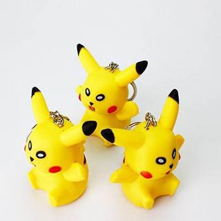 Móc khóa Doremon / Kitty / Pikachu Led Rẻ giá sỉ