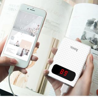 Hoco - Pin sạc dự phòng B20 - 10000 mAh - 2 cổng sạc - 2 đèn Led