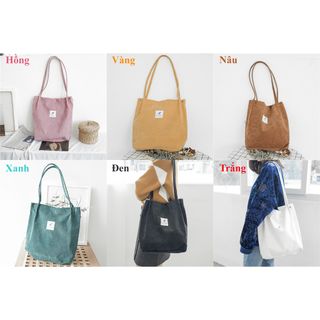 Túi Vải Tote LIVING - Vải Canvas Cực Đẹp TV01