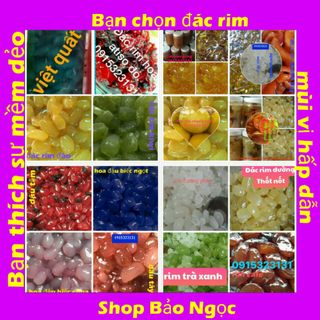 Hạt đác Rim các loại