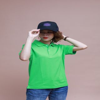 Áo thun nữ cổ trụ trẻ trung