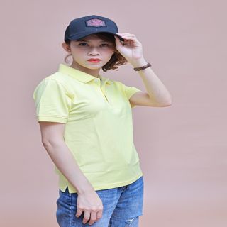 Áo thun nữ cổ trụ trẻ trung