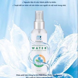 XỊT KHÁNG KHUẨN MC PHAMA DIỆT KHUẨN 9999 CHAI 60ml