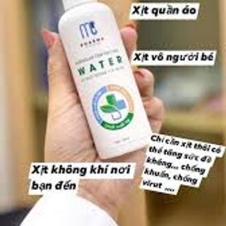 XỊT KHÁNG KHUẨN MC PHAMA DIỆT KHUẨN 9999 CHAI 60ml