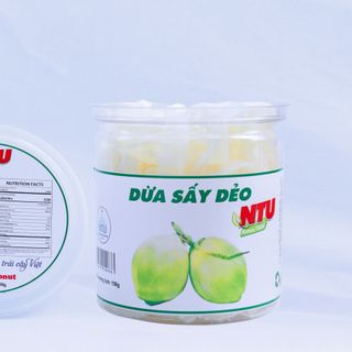 DỪA SẤY DẺO NTU - Hộp 150g