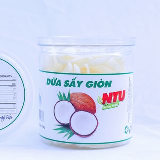 DỪA SẤY GIÒN NTU - Hộp 100g
