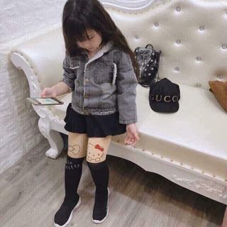 Quần tất giả bốt bé gái