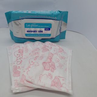 khẩu trang kitty 3 lớp kháng khuẩn Hàng công ty Bông Bạch Tuyết