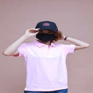 Áo thun nữ cổ trụ