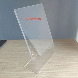 Kệ menu mica Kệ tờ A5 kích thước 21x15cm