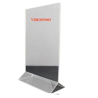 Kệ menu mica Kệ tờ A5 kích thước 21x15cm