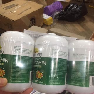 Viên uống Vitamin tổng hợp Nature’s Way Complete Daily Multivitamin 200 viên
