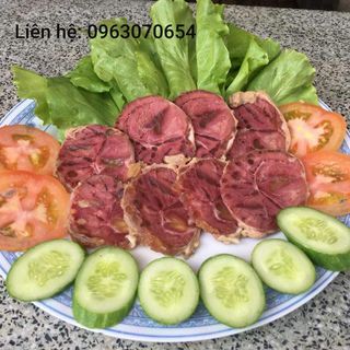 Bắp bò xông khói bắp bò muối