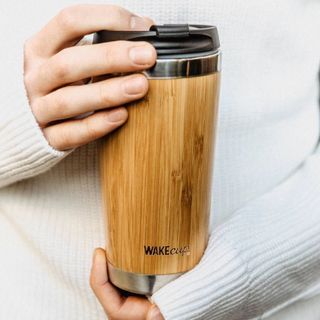 cốc giữ nhiệt vỏ tre
