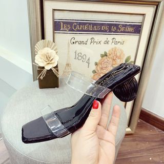 Dép gót bầu quai mika