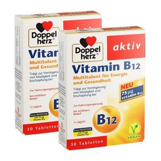 Viên Bổ Máu Và Hỗ Trợ Thần Kinh Doppelherz Aktiv Vitamin B12 giá sỉ