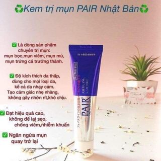 Kem trị mụn pair Nhật LION PAIR ACNE