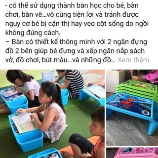 Bàn ngồi bệt nhựa VIỆT NHẬT