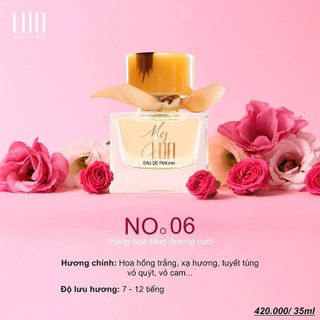 NƯỚC HOA NỮ MY LỤA - XẠ HƯƠNG NO06 35ML