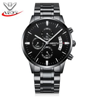 ĐỒNG HỒ NIBOSI - NI001 Đồng hồ NIBOSI đồng hồ Nam Authentic FULL BOX - Tặng Pin Đồng Hồ - đồng hồ nam đẹp