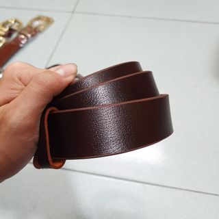 Thắt lưng dây nịt da bò tự động - không đầu