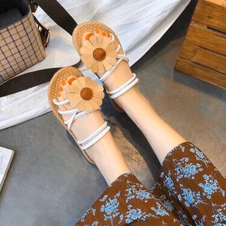 Dép de coi đinh hoa