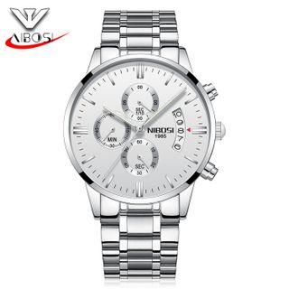 ĐỒNG HỒ NIBOSI - NI001 Đồng hồ NIBOSI đồng hồ Nam Authentic FULL BOX - Tặng Pin Đồng Hồ - đồng hồ nam đẹp