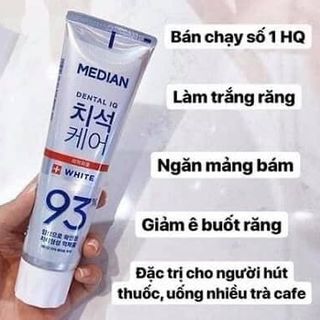 Kem đánh răng Median Hàn Quốc