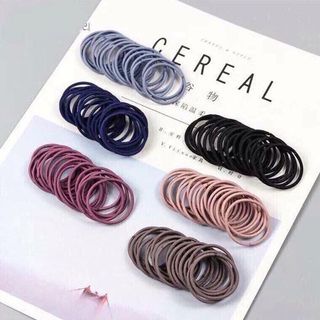 set 100 hộp chung buộc tóc nhiều màu chất đẹp giá bao rẻ toàn thị trường