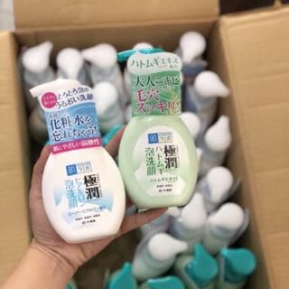 Sữa rửa mặt Hada Labo Gokujyun Foaming Cleanser tạo bọt chai 160ml Nhật Bản