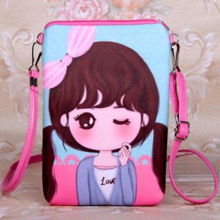 Túi nữ Sỉ túi đeo chéo nữ hoạt hình rất nhiều kiểu 48k