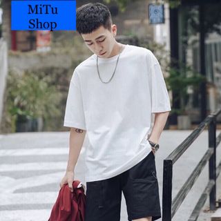 ÁO THUN NAM NỮ TAY LỬNG FREESIZE