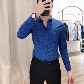 Áo sơ mi hộp dài tay thời trang