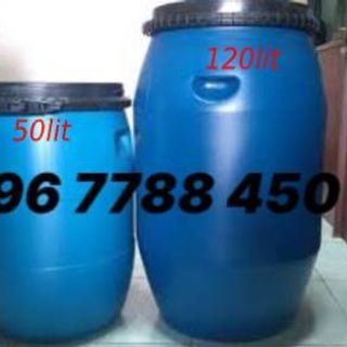 Bán phuy nhựa 120 lít chứa nước giá rẻ
