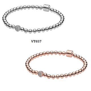 vòng tay cơ bản mix charm 2 MÀU VT037 giá sỉ