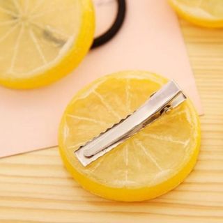 Cột kẹp tóc hình trái cây 6000đ