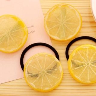 Cột kẹp tóc hình trái cây 6000đ