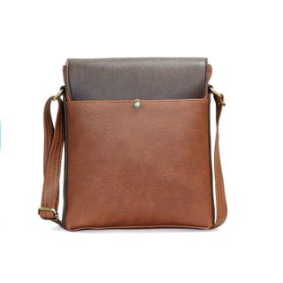 Túi Đeo Chéo Unisex CNT IPAD19 Cao Cấp Bò Đậm