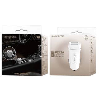 Sạc Xe Hơi Borofone BZ2 2 cổng USB