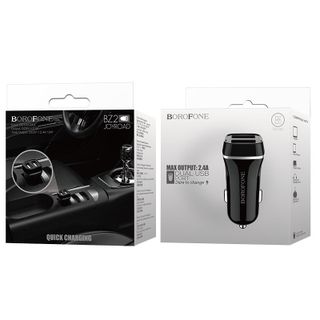 Sạc Xe Hơi Borofone BZ2 2 cổng USB