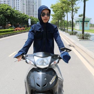 Áo chống nắng nam vải bò