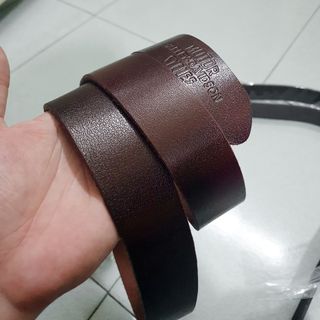 Thắt lưng dây nịt da bò khóa inox