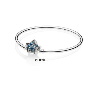 Sỉ vòng tay cơ bản mix charm VT070 CHÔT SAO XANH giá sỉ