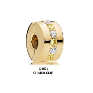 CHARM GOLD SHINE G051 CHARM CLIP