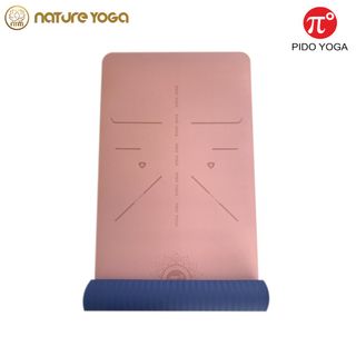 Thảm Yoga PIDO TPE Định Tuyến Chuẩn ASANA Độ Bám Cực chuẩn Kèm Túi