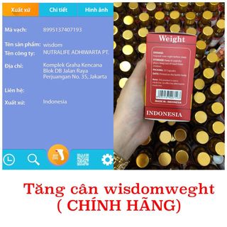 Tăng cân wisdom chuẩn Xanh Cốm
