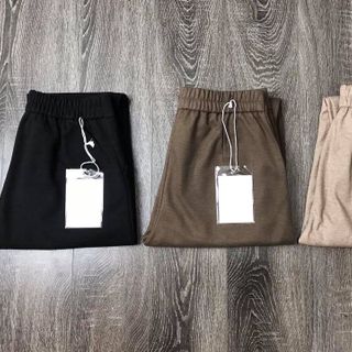 Quần baggy dạ Hàn cạp cúc siêu đẹp 2020