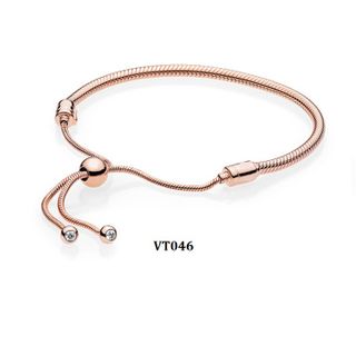 Vòng tay dây rút rose gold vt046