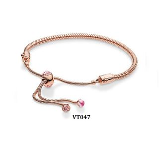 Vòng tay dây rút rose gold VT047